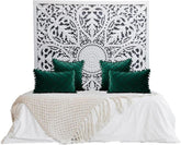 Hand Carved King Size Bed Headboard Bed Head H9